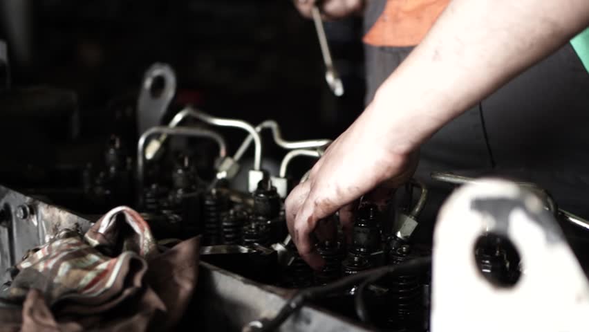 Diesel Engine Overhaul and Rebuild. Repair of the tractor engine