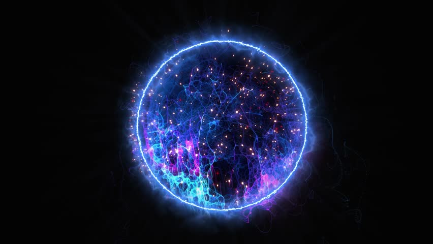 energy sector.Futuristic magical plasma circle  glows in space.
 - Powered by Shutterstock - Get 15% off with code: PIKWIZARD15