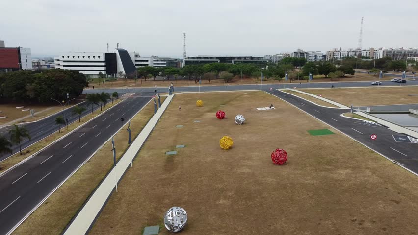 Juscelino Kubitschek Memorial, located in Brasília, capital of Brazil.