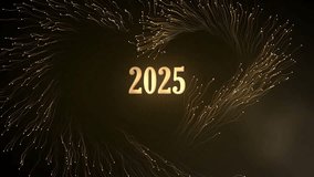 happy new year ,2025,new year,happy new year20254k,2025 happy new year 2025 gold animated background greetings happy new year 2025 gold shining sparkling 4k - Powered by Shutterstock - Get 15% off with code: PIKWIZARD15