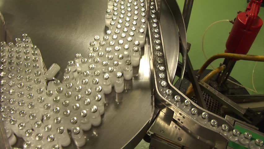 Automated production of medicines. drug manufacturing