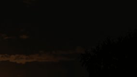 The full moon crosses the sky, revealing the forming clouds - Powered by Shutterstock - Get 15% off with code: PIKWIZARD15