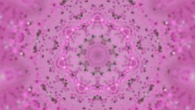 Vertical video. Sequin ornament. Shimmer mosaic. Defocused pink white silver color geometric pattern sparkling tinsel particles abstract art background. - Powered by Shutterstock - Get 15% off with code: PIKWIZARD15