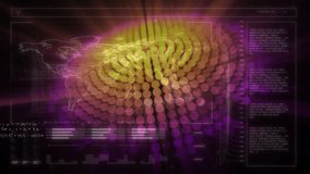 Animating mathematical equations and scientific data over abstract colorful background. Animation, mathematics, science, visualization, dynamic, technology - Powered by Shutterstock - Get 15% off with code: PIKWIZARD15