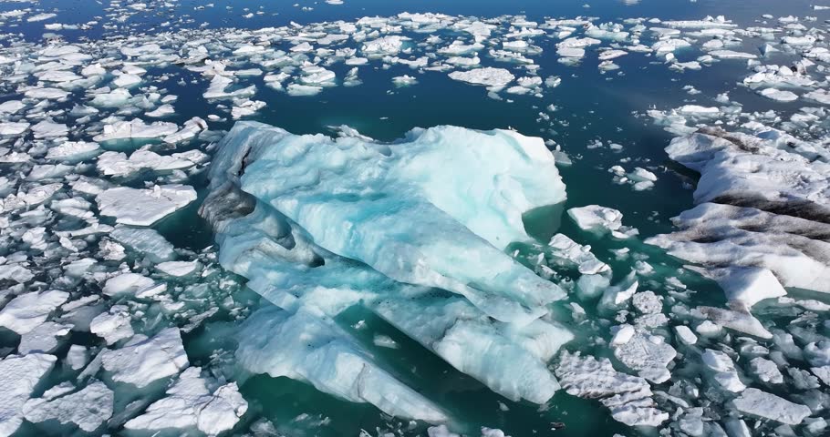 Aerial view of Iceland