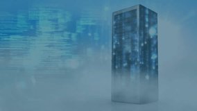 Access Denied text animation over digital data and skyscraper background. Cybersecurity, encryption, technology, urban, cityscape, warning - Powered by Shutterstock - Get 15% off with code: PIKWIZARD15