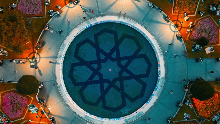 Aerial views of Hagia  Sophia Istanbul city, Turkey