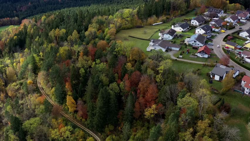 Aerial view of the town centre of Tuttlingen, Black Forest, Baar, Heuberg, Baden-Württemberg, Germany