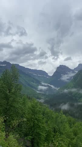 Glacier National Park Going to the Sun Road Montana Gorgeous View