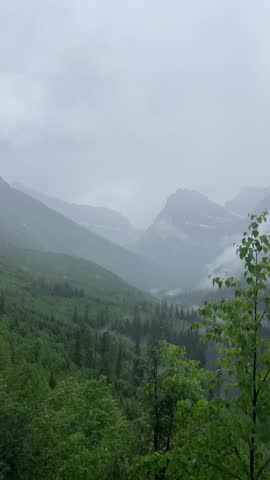Glacier National Park Going to the Sun Road Montana Gorgeous View