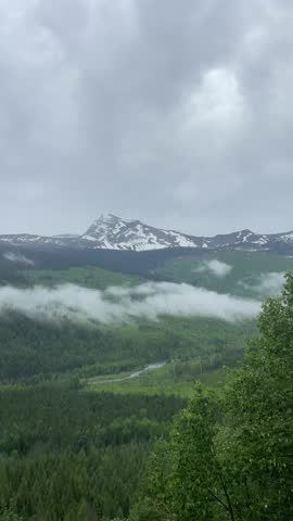 Glacier National Park Going to the Sun Road Montana Gorgeous View