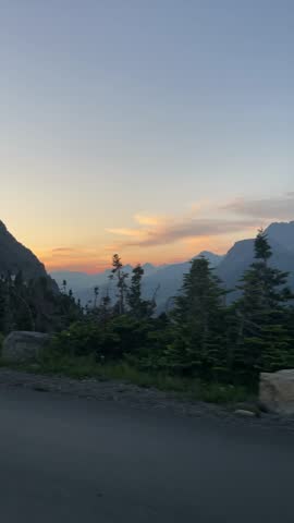 Glacier National Park Going to the Sun Road Montana Gorgeous View