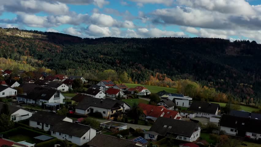 Aerial view of the town centre of Tuttlingen, Black Forest, Baar, Heuberg, Baden-Württemberg, Germany