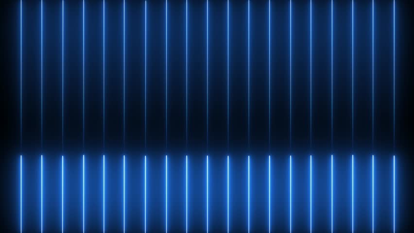 Neon lights glowing futuristic trendy vertical seamless neon light line technology motion background. down and up direction	