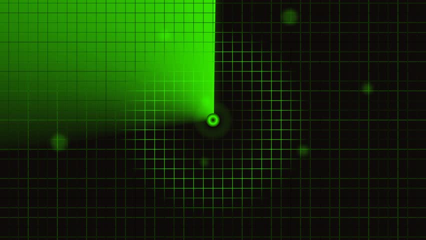 Radar scanning Hud ,interface sonar radar screen 4k video