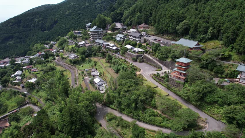 Seiganto-ji temple near Nachi Falls in Wakayama, Japan