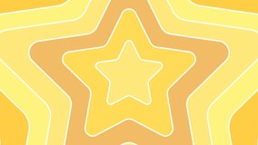Yellow star shape transition motion graphic with alpha channel. Stars echo transition animated on transparent background. Starry, wave, cream, gold, gradient, golden. - Powered by Shutterstock - Get 15% off with code: PIKWIZARD15