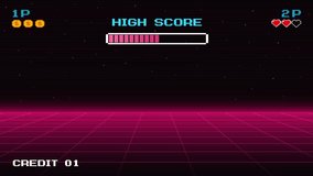 START GAME. pixel art .8 bit game. retro game. for game assets. arcade gaming. - Powered by Shutterstock - Get 15% off with code: PIKWIZARD15