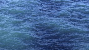 Ocean waves calm water surface 3d rendered natural background 4K video. Realistic sea simulation animation. - Powered by Shutterstock - Get 15% off with code: PIKWIZARD15