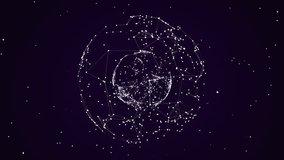 Animation of cyber monday text over globe on black background. Global cyber shopping, digital interface, communication, computing and data processing concept digitally generated video. - Powered by Shutterstock - Get 15% off with code: PIKWIZARD15