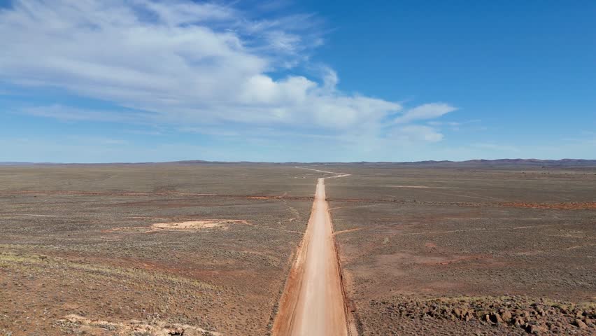 Roads and tracks through outback South Australia Flinders Ranges and Gammon Ranges areas.