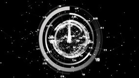 Rotating globe with data points and graphs, futuristic data analysis animation. technology, analytics, global, information, visualization, network - Powered by Shutterstock - Get 15% off with code: PIKWIZARD15