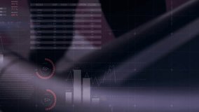 Global data analytics animation over diverse people in business environment. diversity, teamwork, technology, office - Powered by Shutterstock - Get 15% off with code: PIKWIZARD15