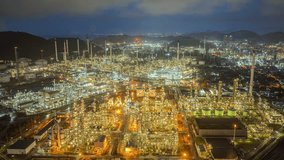 Aerial view of Industry Oil refinery oil and gas refinery background, Business petrochemical industrial, Refinery oil and gas factory power and fuel energy, Ecosystem estates. Fuel refinery industry	 - Powered by Shutterstock - Get 15% off with code: PIKWIZARD15