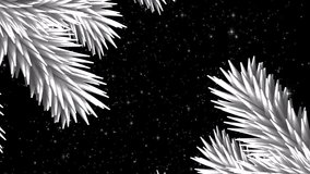 Framing starry night sky, white pine branches swaying in gentle breeze. stars, trees, nature, outdoor, landscape, scenery - Powered by Shutterstock - Get 15% off with code: PIKWIZARD15