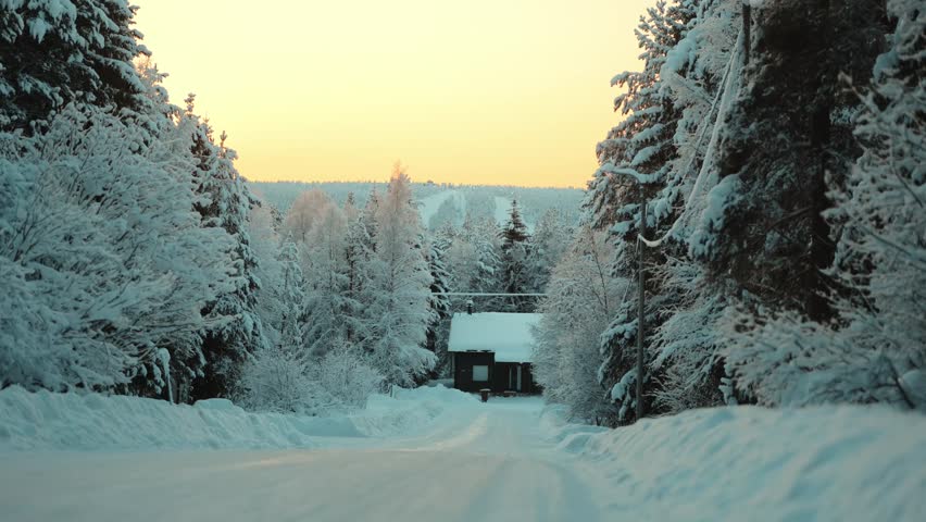 Shot on the 31st of December 2023 in Rovaniemi, Lapland, Finland
