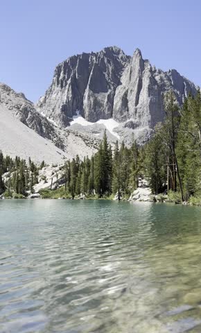 first and second lakes via big pine lake trail, Inyo  national park usa, california park, california forest, trails hiking and traveling in the usa, hiking in california, beautiful nature and lakes of