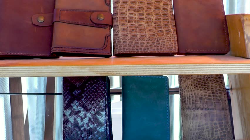 High quality leather goods, wallets, wallets