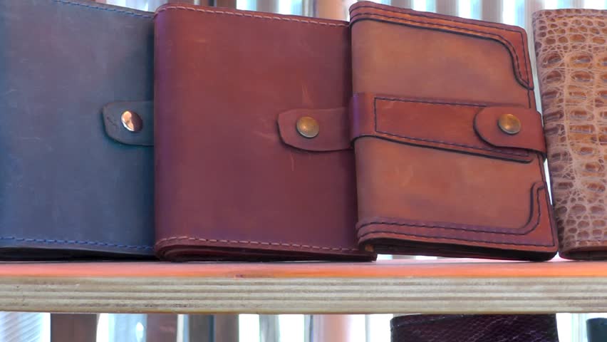 High quality leather goods, wallets, wallets