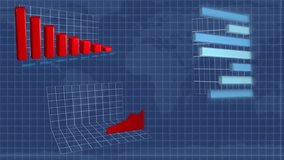 Animation of circle diagram and data processing over world map. Technology and digital interface concept digitally generated video. - Powered by Shutterstock - Get 15% off with code: PIKWIZARD15