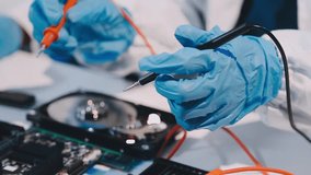 Showcasing expert computer hardware assembly and hard drive installation with precision and advanced technology for IT and electronics enthusiasts. - Powered by Shutterstock - Get 15% off with code: PIKWIZARD15