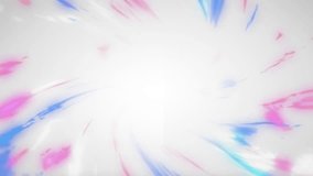 Colorful streaks of pink and blue radiating from white center, animation background. Abstract, gradient, vibrant, dynamic, digital, glow - Powered by Shutterstock - Get 15% off with code: PIKWIZARD15