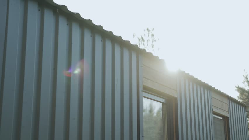 A Contemporary Container Home Designed to Maximize Natural Light, Making Spaces Bright