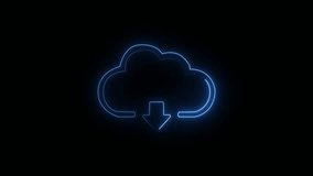 Cloud computing Icon Moving Through Rack Servers in Data Center. automation system cloud computing. internet on data network technology. Cloud Service, Cloud. 3D Illustration. isolated on background. - Powered by Shutterstock - Get 15% off with code: PIKWIZARD15