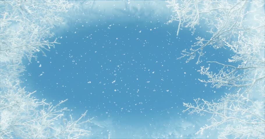 A serene winter landscape with softly falling snow in high-definition 4K Animation. Ideal for seasonal animations or backgrounds, evoking calm and wintry charm.


