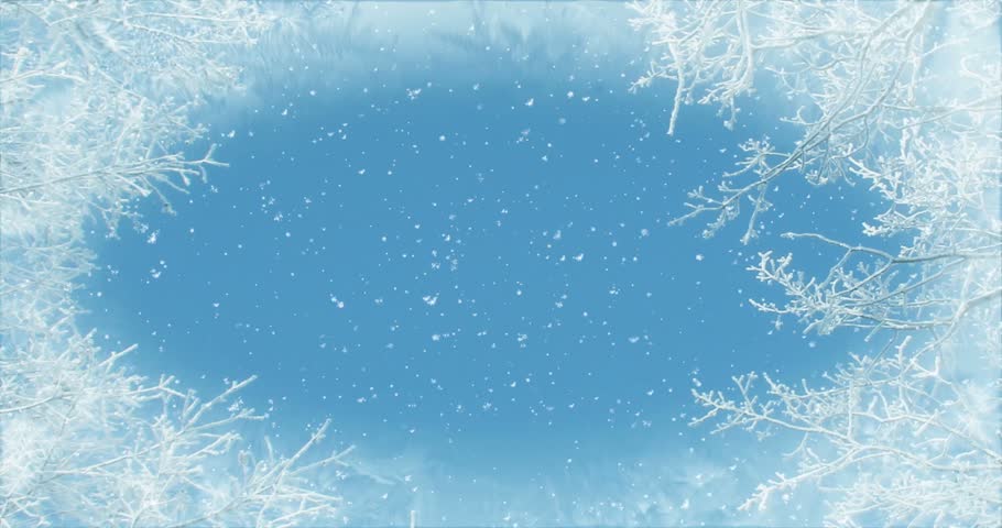 A serene winter landscape with softly falling snow in high-definition 4K Animation. Ideal for seasonal animations or backgrounds, evoking calm and wintry charm.

