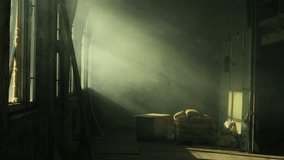 Smoke in an old abandoned building with light rays coming in from the window - Powered by Shutterstock - Get 15% off with code: PIKWIZARD15