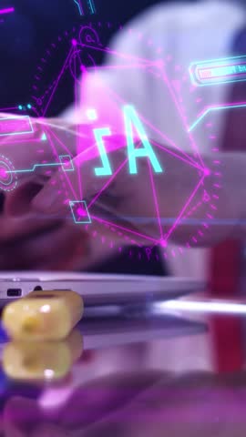 Virtual augmented reality panel with artificial intelligence.