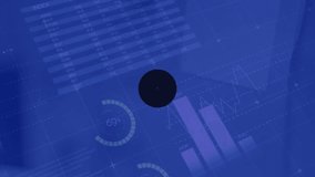 Animation of network of connections with wifi icons over financial data processing. Global business, finance, connections, computing and data processing concept digitally generated video. - Powered by Shutterstock - Get 15% off with code: PIKWIZARD15