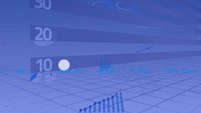 Animation of network of connections with people icons over financial data processing. Global business, finance, connections, computing and data processing concept digitally generated video. - Powered by Shutterstock - Get 15% off with code: PIKWIZARD15