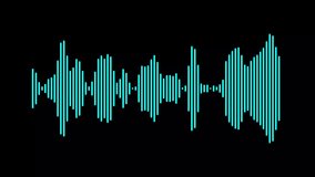 sound waves. Abstract music wave, radio signal frequency and digital voice visualisation. Tune equalizer vector set. Monochrome volume audio lines, soundwaves rhythm isolated on white background - Powered by Shutterstock - Get 15% off with code: PIKWIZARD15