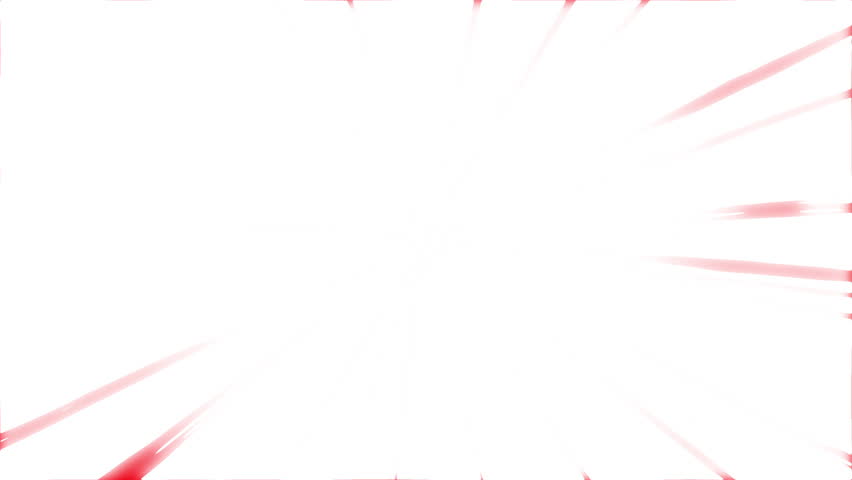 Energy explosion. Simple cartoon fluid motion animation. Anime speed lines. Overlay Template. Explosion animation. Transition.