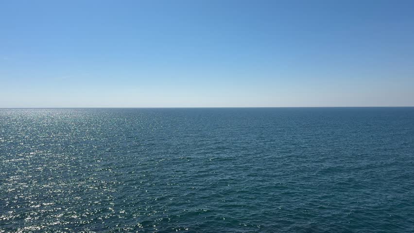 Sea and sky. Ocean and heaven.