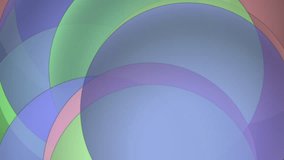 Abstract seamless loop of 3D render neon circle. Blue and purple neon circles abstract futuristic hi-tech motion background seamless loop. Video 3d animation Ultra HD 4K 3840x2160 - Powered by Shutterstock - Get 15% off with code: PIKWIZARD15