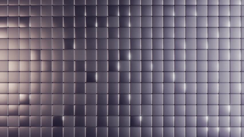 Abstract background in the form of a geometric grid of metal cubes, through which a spherical force field passes, tossing and igniting them. 3D Illustration - Powered by Shutterstock - Get 15% off with code: PIKWIZARD15