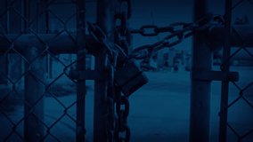 Padlock On Gate In The Dark - Powered by Shutterstock - Get 15% off with code: PIKWIZARD15